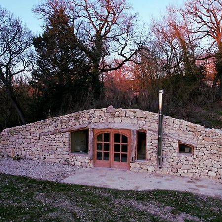 Maison Terre Les Cabanes De Fallot - Sauna Bain-Froid Piscine Naturelle L'isle-Bouzon Εξωτερικό φωτογραφία