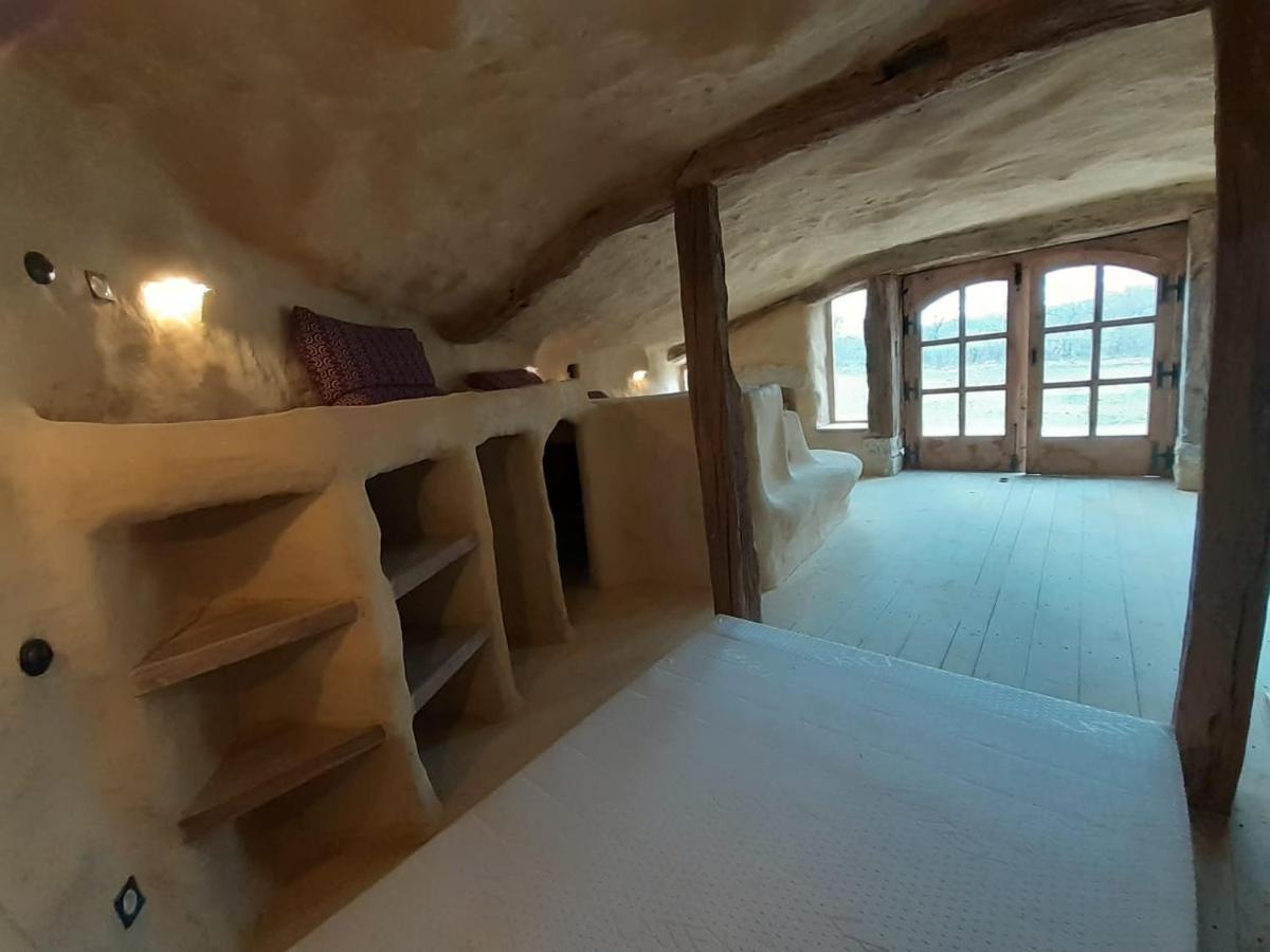 Maison Terre Les Cabanes De Fallot - Sauna Bain-Froid Piscine Naturelle L'isle-Bouzon Εξωτερικό φωτογραφία