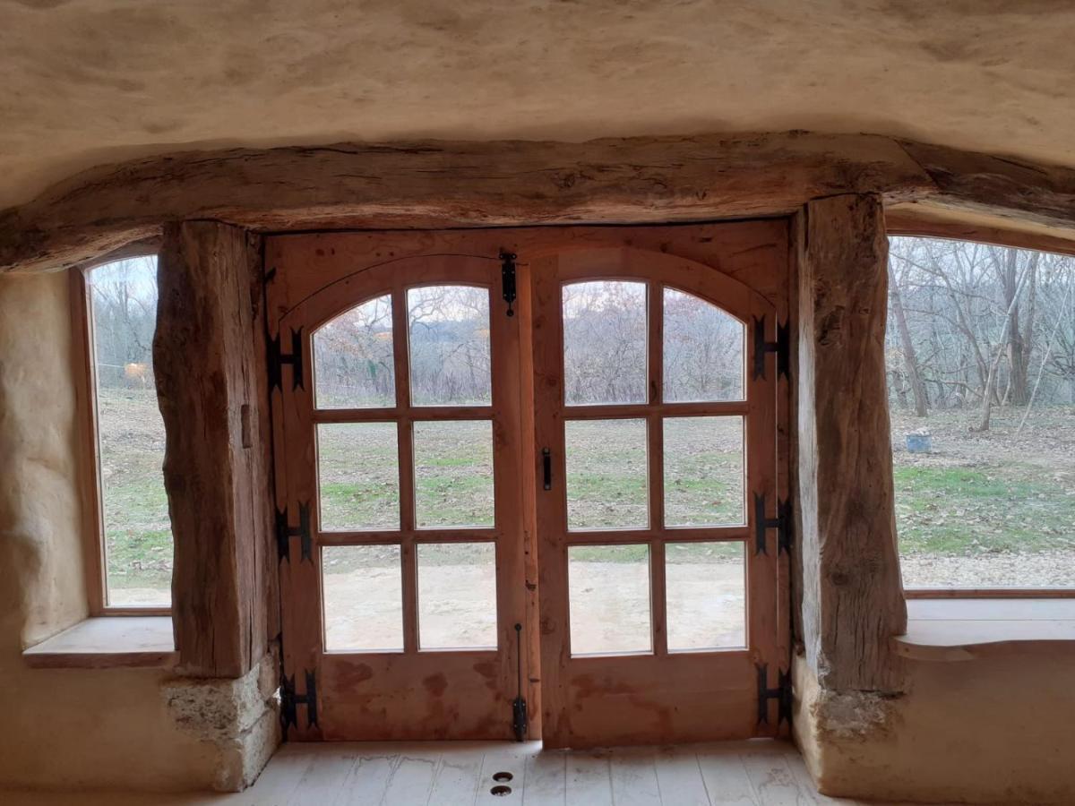 Maison Terre Les Cabanes De Fallot - Sauna Bain-Froid Piscine Naturelle L'isle-Bouzon Εξωτερικό φωτογραφία