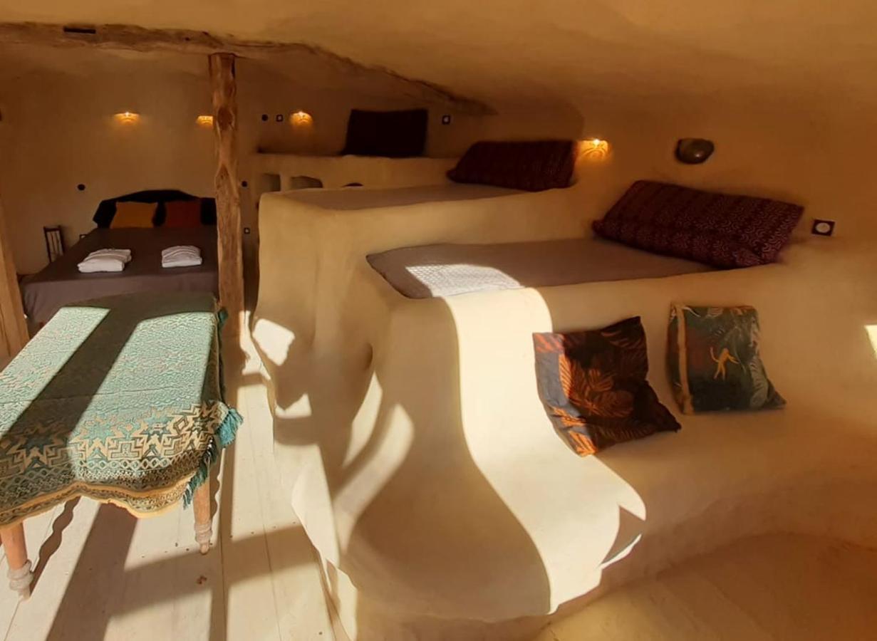 Maison Terre Les Cabanes De Fallot - Sauna Bain-Froid Piscine Naturelle L'isle-Bouzon Εξωτερικό φωτογραφία